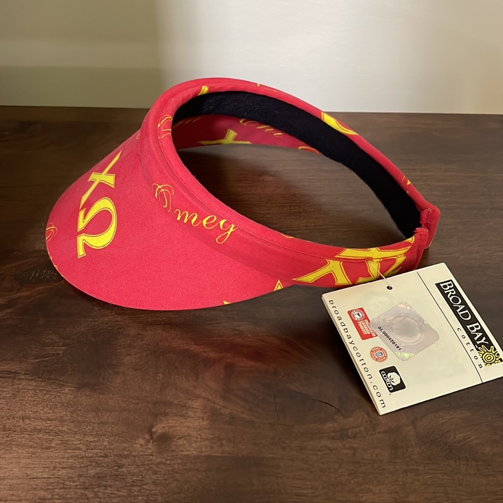 Chi Omega Visor Hat - Picture 4 of 8